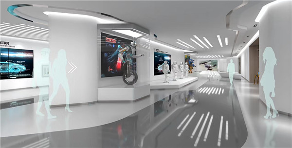 光纤传播科幻类技术服务展厅规划设计项目