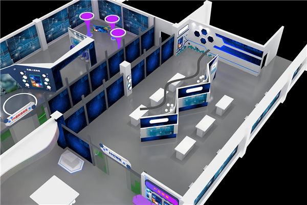 恒天企业3D打印梦工厂展厅设计搭建方案